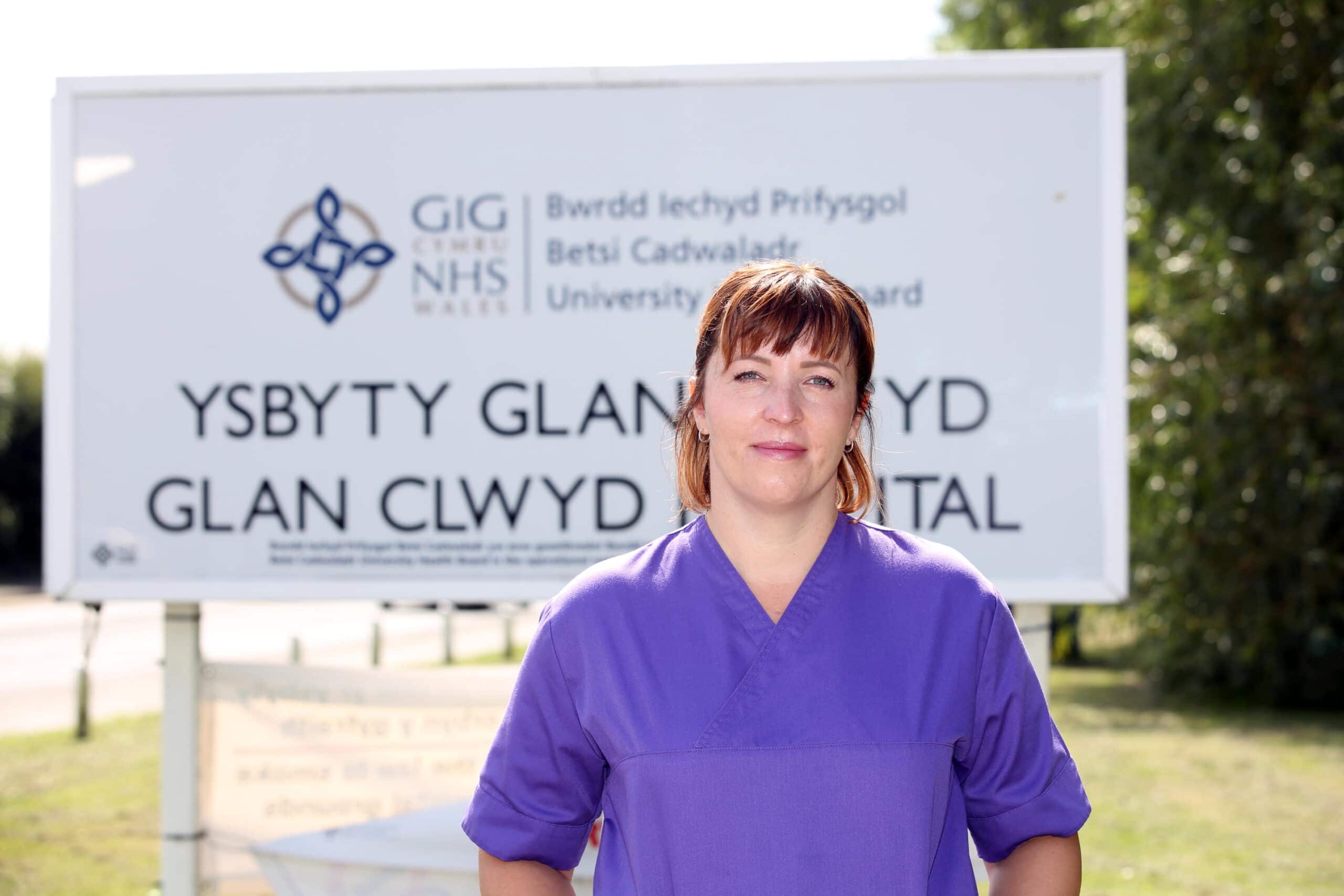 Mental health nurse Ewa Smaglinska, Ysbyty Glan Clwyd, Bodelwyddan